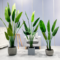 Plantes artificielles, arbre décoratif pour la maison, bonsaï, plantes en plastique, pots, aménagement paysager, plantes modernes, palmier d'intérieur