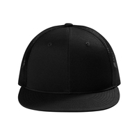 Casquette Trucker structurée à 6 panneaux, visière plate, personnalisable avec broderie, dos en maille réglable, fermeture Snapback, prix usine