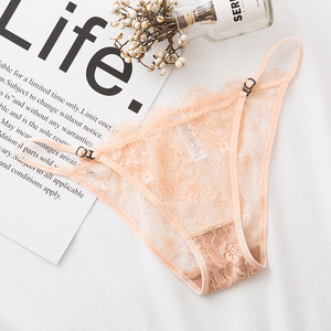 Nuovo Modello <span class=keywords><strong>di</strong></span> <span class=keywords><strong>Perizoma</strong></span> in Pizzo Sexy e alla Moda, Intimo Trasparente e a Rete per Donne, Biancheria Intima con Cinturini Regolabili - Product Image 3