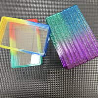 Achetez des cartes Pokémon de collection PSAGraded Guard avec panneau transparent, couleurs dégradées mixtes