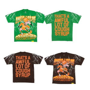 That's A Awful Lot Of Cough Syrup T-<b>Shirt</b> Men's Streetwear 100% Cotton <b>Y2K</b> Fashion Top Quality Tees - Product Image 4
