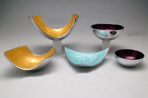 ชามอลูมิเนียมทรงสี่เหลี่ยมทำจากเงินของตกแต่งโต๊ะในบ้านชามโลหะพรีเมียมสำหรับเสิร์ฟผลไม้และสลัด - Product Image 4