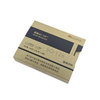 Boîte Coulissante en Carton Gaufré Personnalisée de Luxe, Biodégradable, Écologique et Recyclable pour Sachets de Café Instantané Rigides