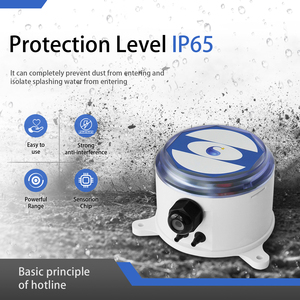 Sensor de manómetro diferencial digital IP65 para control de conductos de aire y ventilación YHCmeter CF012 transmisor de presión - Product Image 2