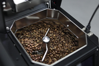 Machine à torréfier le café commerciale à gaz Wintop RX700, petite taille, 100-700g, contrôlée par application, en acier inoxydable, pour usage domestique, voiture ou camping-car