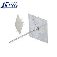 IKING Fixations adhésives isolantes, goujons galvanisés pour l'isolation CVC