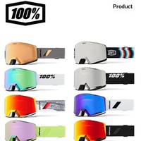 KM891-69 Nouvelles Lunettes de Ski Haut de Gamme 2026 avec Monture Magnétique en PC pour Sports de Plein Air, Cyclisme, Anti-buée, Étanche et Coupe-vent