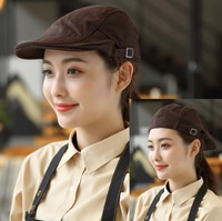 Serveur serveuse hommes femmes unisexe cuisine hôtel Restaurant café cuisine Chef cuisinier barman serveur uniforme casquette béret chapeau