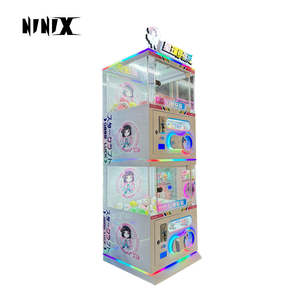 Mini máquina de garra de grúa de felpa sorpresa de alta calidad, juegos de premio que funcionan con monedas, equipo de videojuegos para sala de juegos interior - Product Image 3