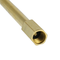 Adaptateur universel de rallonge de valve de pneu en laiton pour gonflage d'air, rallonge de valve de pneu, gonflage droit pour voiture