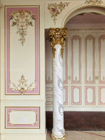 Service de personnalisation d'intérieur complet, modélisation 3D et rendu pour un projet de villa française classique de luxe