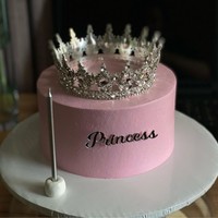 Instagram-stil glückwunsch-zum-geburtstag acryl-torte seite dekoration königin glückwunsch-zum-geburtstag acryl-torte topper neues design