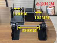 Impresora de Etiquetas UV L805/XP600 de Alta Calidad, Tamaño A3 A4, Inyección de Tinta Automática, 4800 DPI, 3 Alimentadores de Rollo de Papel
