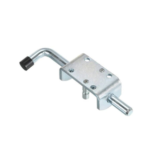 鉄製セキュリティラッチ スライドバレルボルトラッチロック スプリング式ラッチピン 長さ165mm - Product Image 2