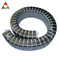 Chaîne de transport de câble en acier de bouclier de conduit fermé de type DGT de haute qualité pour machines-outils cnc