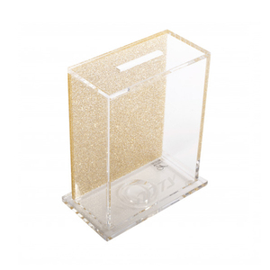 Tùy Chỉnh Bán Buôn Judaica Do Thái Vòng Đồng Xu Tiền Bộ Sưu Tập Acrylic Tặng Từ Thiện Tzedakah Hộp - Product Image 4
