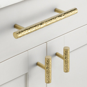 Modern Brass Furniture Handles <b>Knobs</b> Bar <b>Cabinet</b> Pulls Kitchen Bathroom Dining Drawer Hardware Durable Adjustable Antirust - Product Image 3