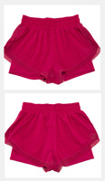 Short de Yoga taille haute pour femme peau de glace maille lâche respirant séchage rapide Gym Fitness personnalisé en gros pour la course à pied levage