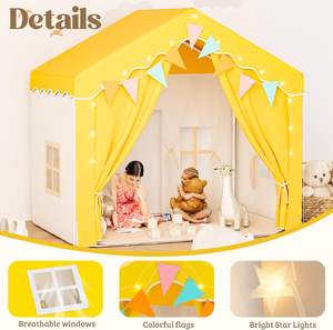 Gran Oferta al por Mayor: Tienda <span class=keywords><strong>de</strong></span> Campaña Infantil, Casa <span class=keywords><strong>de</strong></span> Juegos Interior para Niñas, <span class=keywords><strong>Castillo</strong></span> <span class=keywords><strong>de</strong></span> Ensueño, Tienda <span class=keywords><strong>de</strong></span> Campaña <span class=keywords><strong>de</strong></span> Princesa para Bebés - Product Image 2