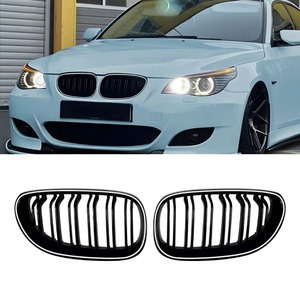 สำหรับ BMW ซีรีส์ 5 E60 E61 ปี 2004-2010 ชุดแต่งกระจังหน้า LED สำหรับกันชนหน้า ชุดแต่งกระจังหน้าสไตล์รถแข่ง อะไหล่ภายนอก - Product Image 3
