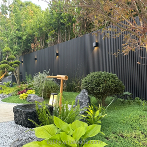 Paneles de Cerca Exteriores de Aleación de Aluminio, Diseño de Listones Horizontales, Duraderos, Ecológicos, Rejas Metálicas, Seguridad para el Hogar, Jardín, Patio - Product Image 5