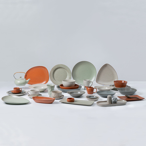 Juego de Platos Hondos de Porcelana Moderna con Diseño Moteado P&T, Vajilla Nórdica de Cerámica, Plato Hondo para <span class=keywords><strong>Restaurante</strong></span> - Product Image 6