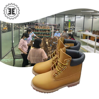 Chaussures en Cuir de Designer Personnalisées en Usine pour Hommes et Femmes, Bottes de Randonnée Étanche et Antidérapantes pour Hommes et Femmes