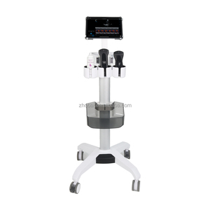 <span class=keywords><strong>Chariot</strong></span> de scanner dentaire sans fil portable HGIH en alliage d'aluminium de haute qualité, 4 roulettes, multifonction, design moderne - Product Image 5