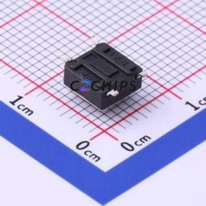 UK-B0228-G4.3-160-JZ Tactile Switch SMD-4P,6x6mm Switch Single Pole Single Throw Round Button 1.6N Vertical Mount - Product Image 2