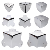 Professionnel DJ Flight Case pièces boule coin garde attache ensemble couvercle serrure cadre panneau plat organisateur boîte