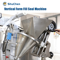 Machine de scellage verticale multifonctionnelle Shuchen pour sachets de thé, café en poudre, sucre, épices et sachets de poudre de silice, avec scellage sur 3/4 côtés
