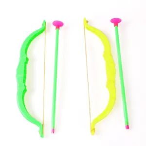 Mini arc et flèche en plastique pour enfants, jouet, vente en gros, livraison gratuite en chine