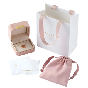 Bolsa de Papel Reciclable con Logotipo Personalizado para Empaque de Joyería, con Diseño Personalizado, Color y Tamaño a Medida para Todo Tipo de Joyas - Product Image 2