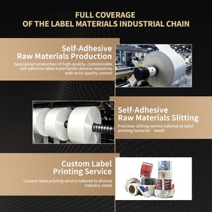 Factory Price Jumbo <strong>Roll</strong> <strong>Label</strong> Stock for Printing, Waterproof Adhesive <strong>Label</strong> Material - Product Image 3