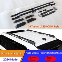 Barres de toit style original pour Toyota Land Cruiser Prado LC250 2024 – Accessoires de modification