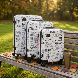 Colección de Maletas de Viaje 3 en 1 con Ruedas Silenciosas Universales, Equipaje Portátil para Estudiantes Directamente de Fábrica Original - Product Image 1