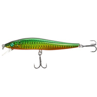LUTAC Ultra Sığ Su Üzerinde Yüzen Minnow Sert Yem 100mm 10g Özelleştirilebilir Malzeme, Kıyı ve Sığ Su Yırtıcı Balıkçılığı için