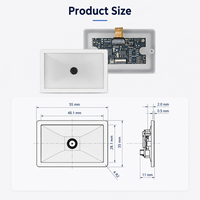 Módulo Lector de Códigos QR de Factor de Forma Pequeño, Motor de Escáner de Códigos de Barras OEM XT206H2