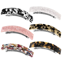 Barrette à cheveux tendance en forme de tortue, en acétate de cellulose, pour cheveux, porte-queue de cheval, bijoux pour cheveux, pinces à cheveux