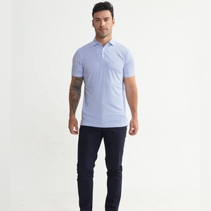 Áo Polo Golf chất lượng cao in họa tiết Florida, thiết kế vừa vặn, phong cách thường ngày, tùy chỉnh logo thương hiệu công ty của bạn - Product Image 5