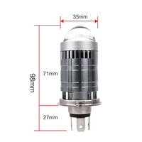 Nouveau design L01E 40W 5 modes avec plusieurs couleurs, lumière LED pour moto, bleu, jaune, œil de démon, plug and play, lampe stroboscopique LED