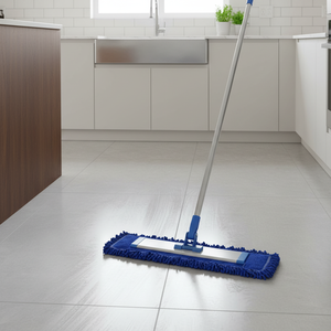 Gizmop Mopa Acrílica de 80cm con Tela de Microfibra, Duradera, Sostenible, Antibacteriana, Reutilizable, con Escurridor Automático y Cabezal Rectangular <10s - Product Image 3