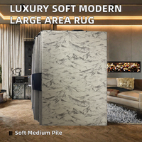 Tapis de sol moderne de luxe, grand tapis de salon, tapis de prière, anti-fatigue, imperméable, décoration intérieure
