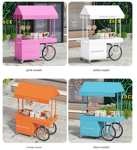 Carrito Plegable Móvil para Celebridades de Internet, Carrito Utilitario para Venta Ambulante, Hoteles, Exposiciones, Centros Comerciales, Carrito de Flores - Product Image 3