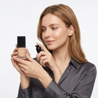 Fond de Teint Liquide Couvrance Totale Imperméable sans Huile de Luxe en Gros, Marque Privée
