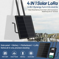 Nœud radio solaire Lora Mesh à faible puissance intégré dans le module Ble Rak19007 Rak4631 avec panneau solaire 24.3% efficace pour Iot Lorawan