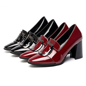 Zapatos de Tacón Alto para Mujer a Precio Económico, de Tacón Ancho y Antideslizantes, Profesionales para Oficina, Zapatos Formales, Sandalias de <span class=keywords><strong>Boda</strong></span> Sexys, Cómodas y a la Moda - Product Image 6