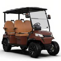 Voiturette de golf électrique au lithium 72V Buggy Sport Direction Suspension indépendante Freinage régénératif Performance