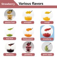 Selai Stroberi Premium OEM Grosir 2025 dengan Gula Rasa Alami 2.8KG Kemasan Vakum untuk Minuman Bubble Tea Kopi Susu