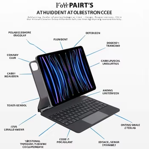 Clavier magique pour <span class=keywords><strong>iPad</strong></span> <span class=keywords><strong>Pro</strong></span> <span class=keywords><strong>11</strong></span> <span class=keywords><strong>pouces</strong></span> certifié ROHS, avec interface USB Type-C, rétroéclairage 7 couleurs, compatible avec <span class=keywords><strong>iPad</strong></span> Air 10.9 et <span class=keywords><strong>11</strong></span> - Product Image 5